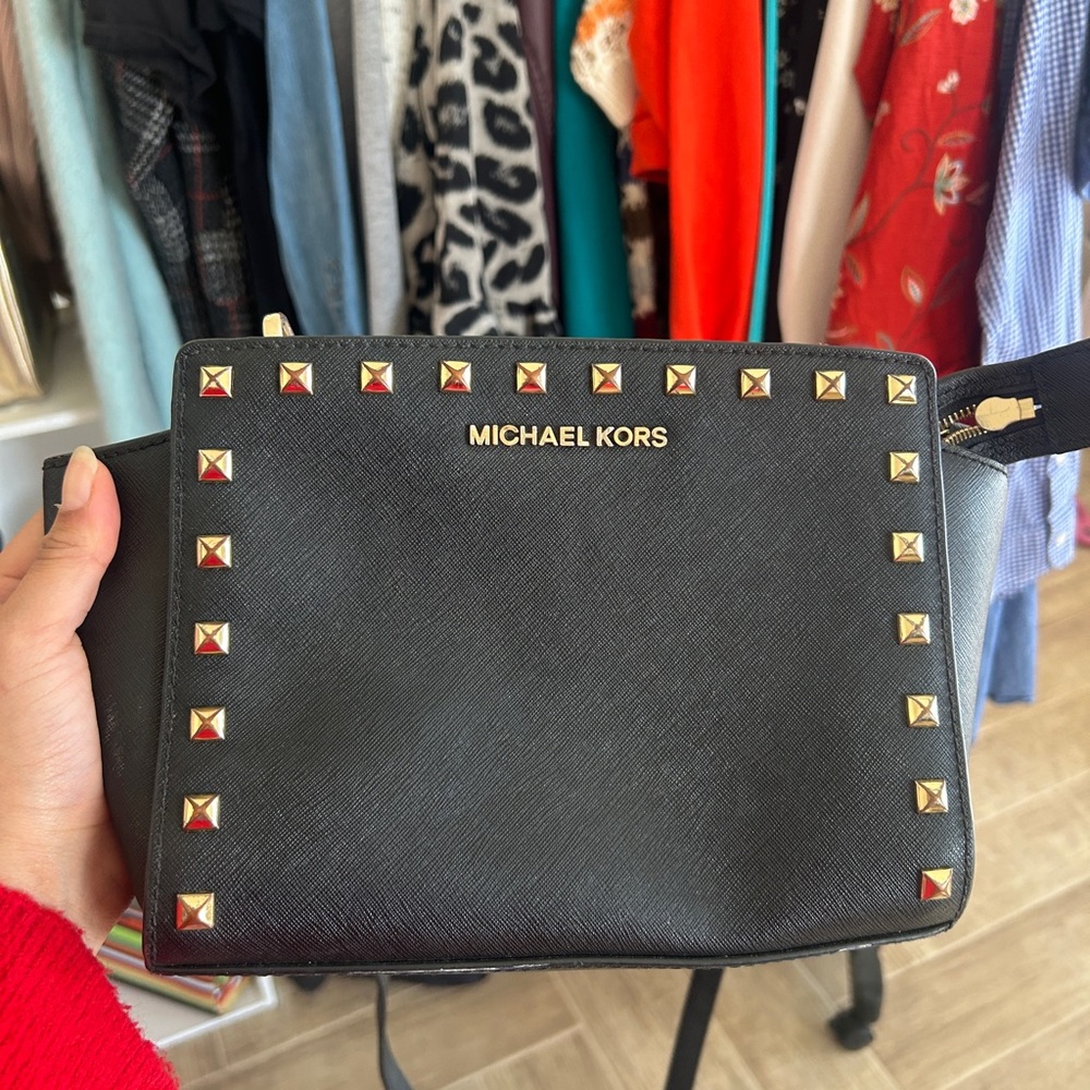Studded Micheal Kors Crossbody bag